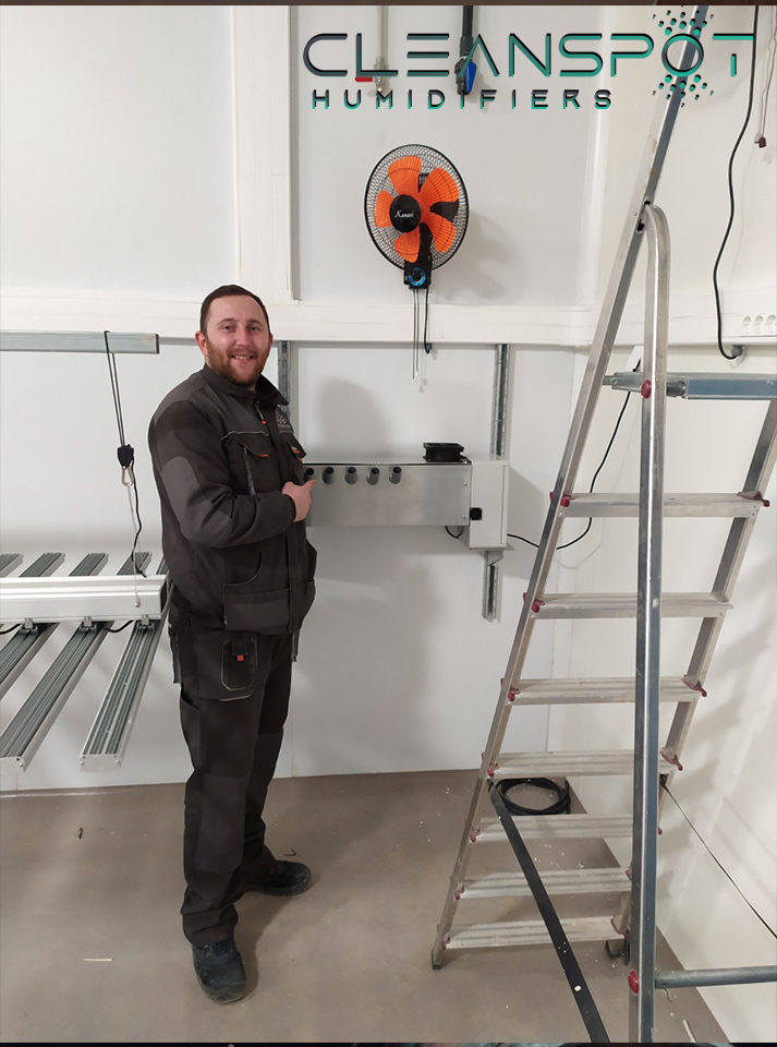 CleanSPOT installation and support process for disinfection systems