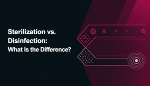 sterilization vs desinfection